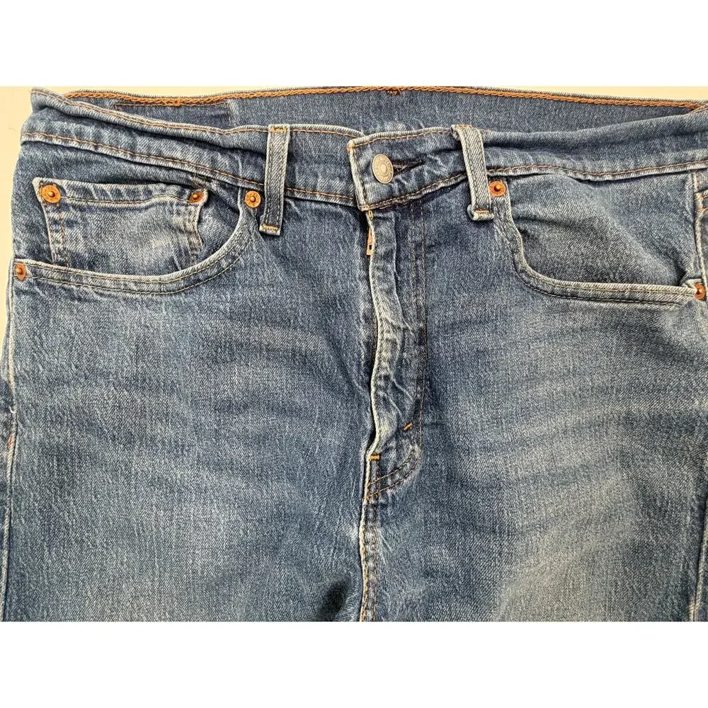 Levi’s Men’s 505 Regular Jeans 34x32 Blue